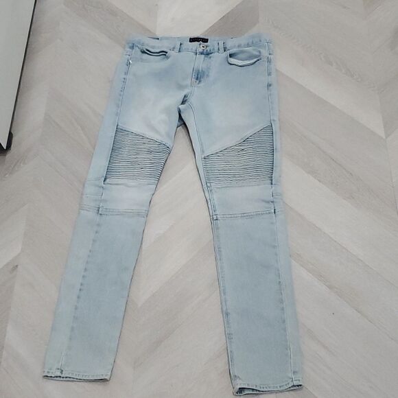 Bullhead Mens Stacked Skinny Jeans, Size 31x32 - Picture 4 of 6